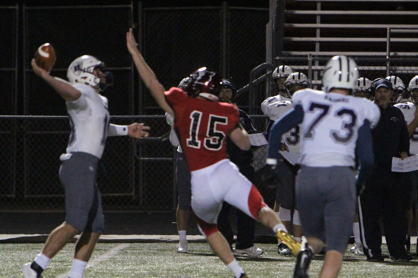 Hudson at Chi-Hi football 10-12-18